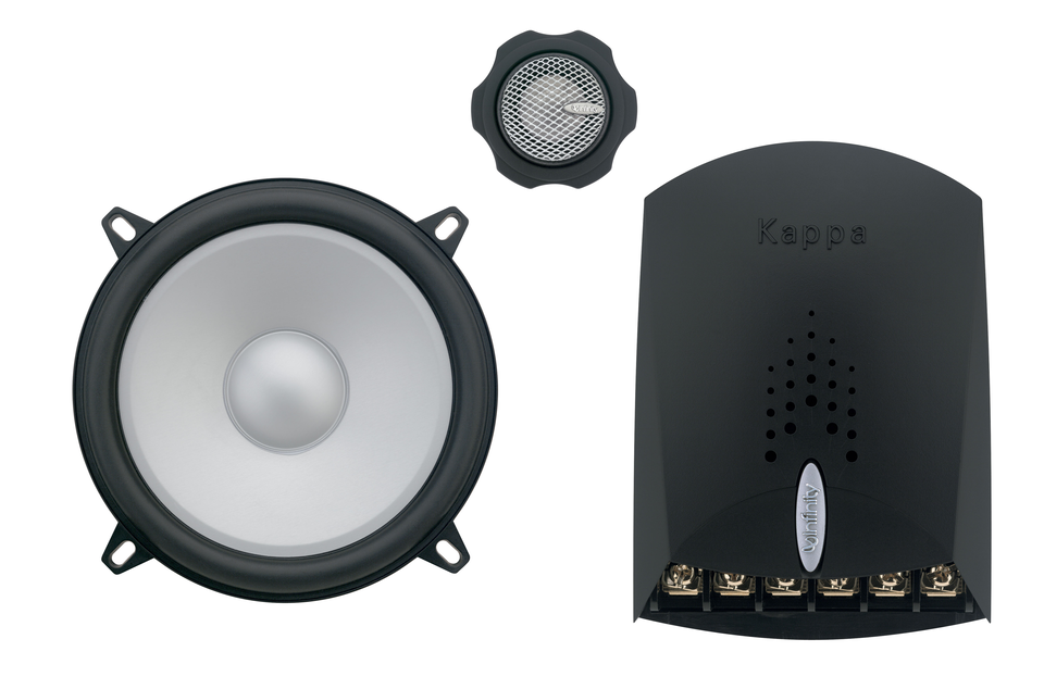 KAPPA 50.5CS - Black - 5.25 inch & 1 inch Component System - Hero